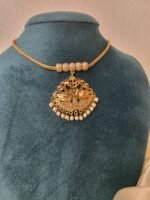 Micro Gold Polish Attiyal / Choker Necklace - Image 2