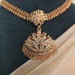 Micro Gold-Polished Irattai Mayil  Attiyal