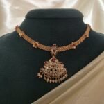 Micro Gold-Polished Mesh Chain Attigai